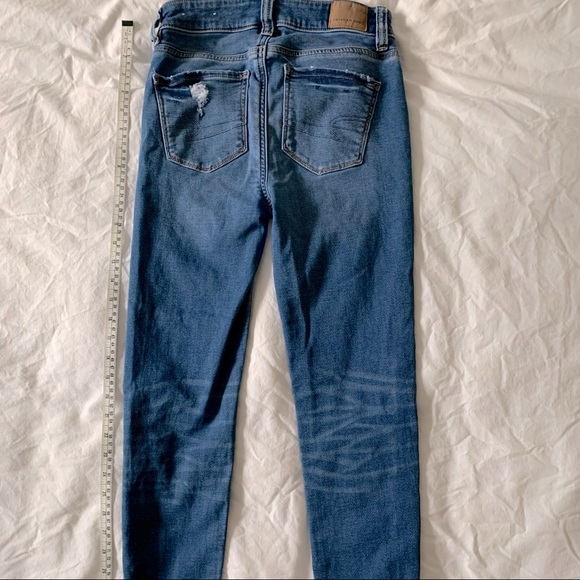 Women’s American Eagle Ne(x)t Level Stretch Jeans Size 0 - Picture 4 of 4